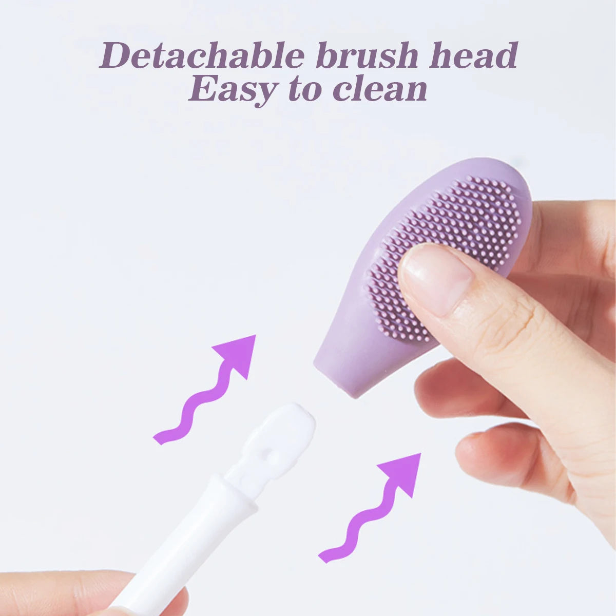 2-in-1 Silicone Facial Cleansing & Mask Brush