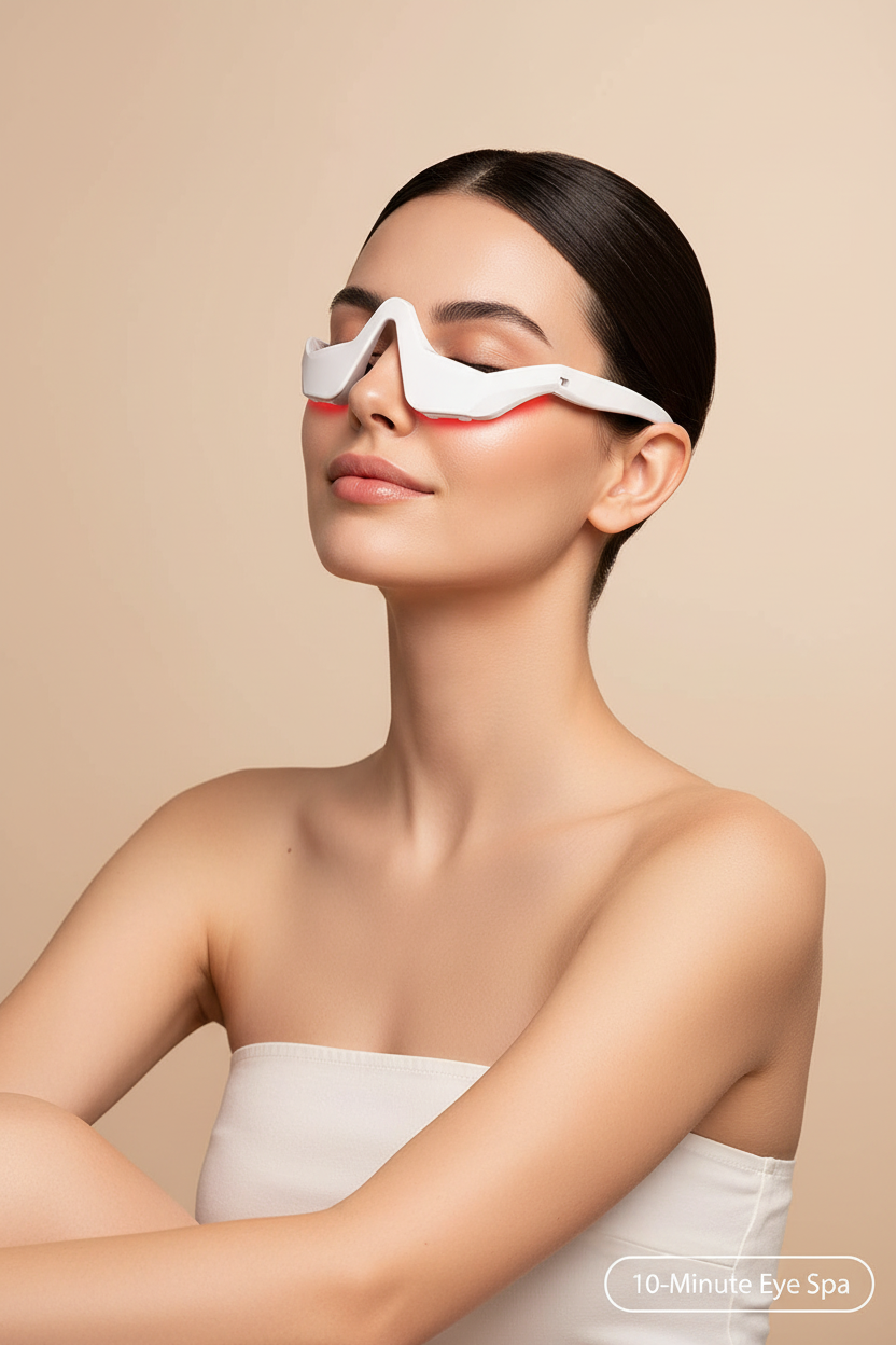Step 4 - Relaxing with Eye Massager