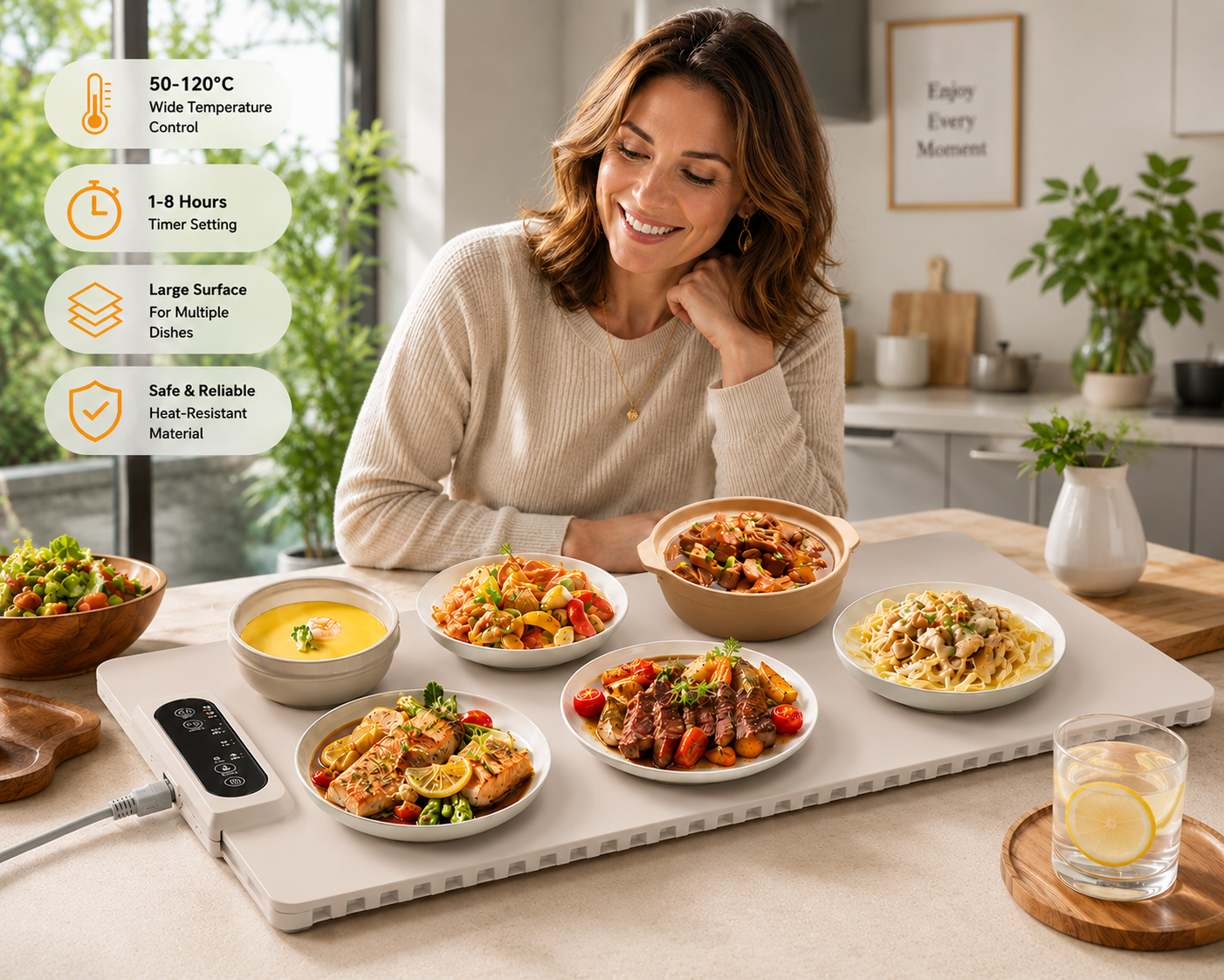 LEORAFY™ 8 in 1 SMART FOOD WARMING MAT