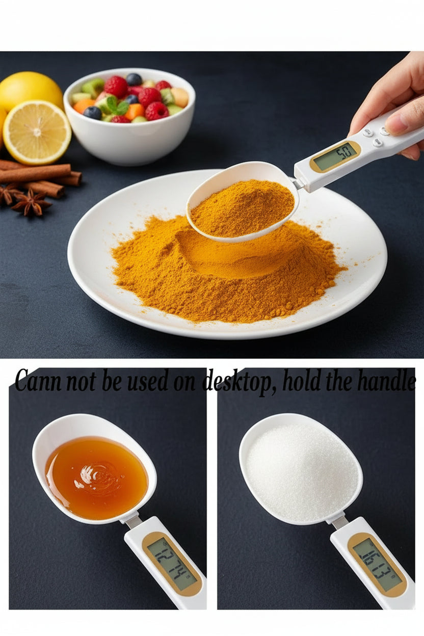 LCD Kitchen Scale Spoon