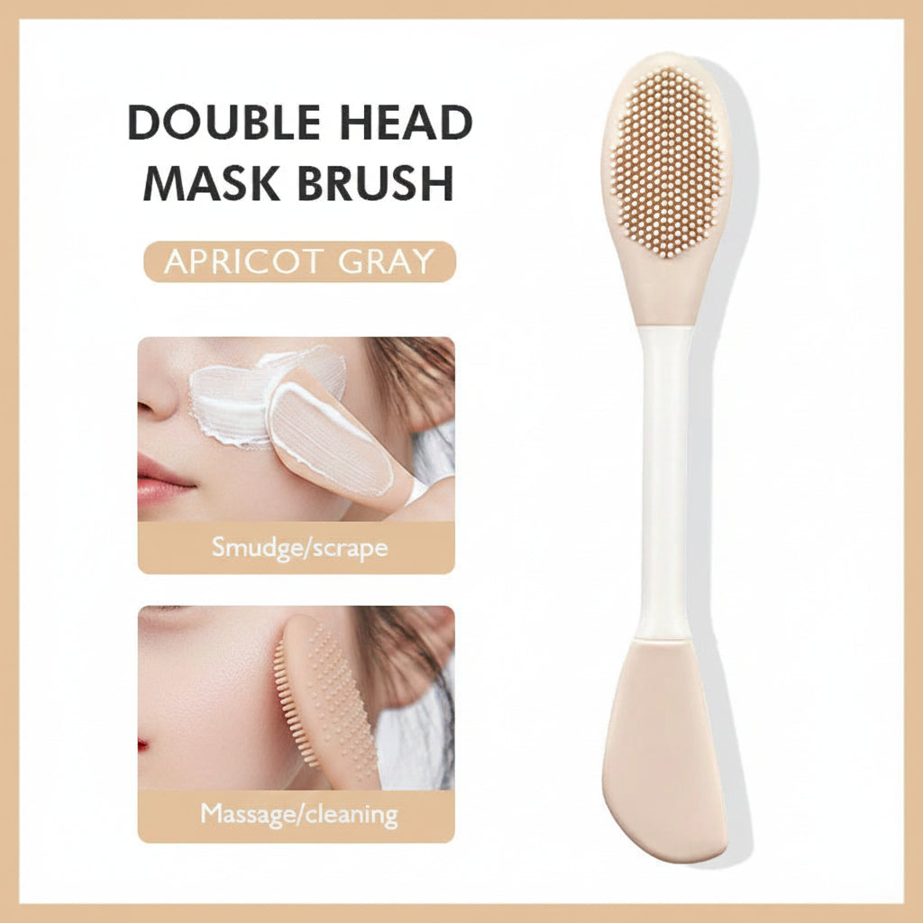 2-in-1 Silicone Facial Cleansing &amp; Mask Brush