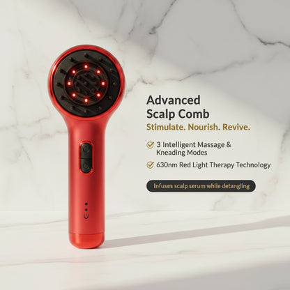 3 Modes Red Light Hair Therapy Comb