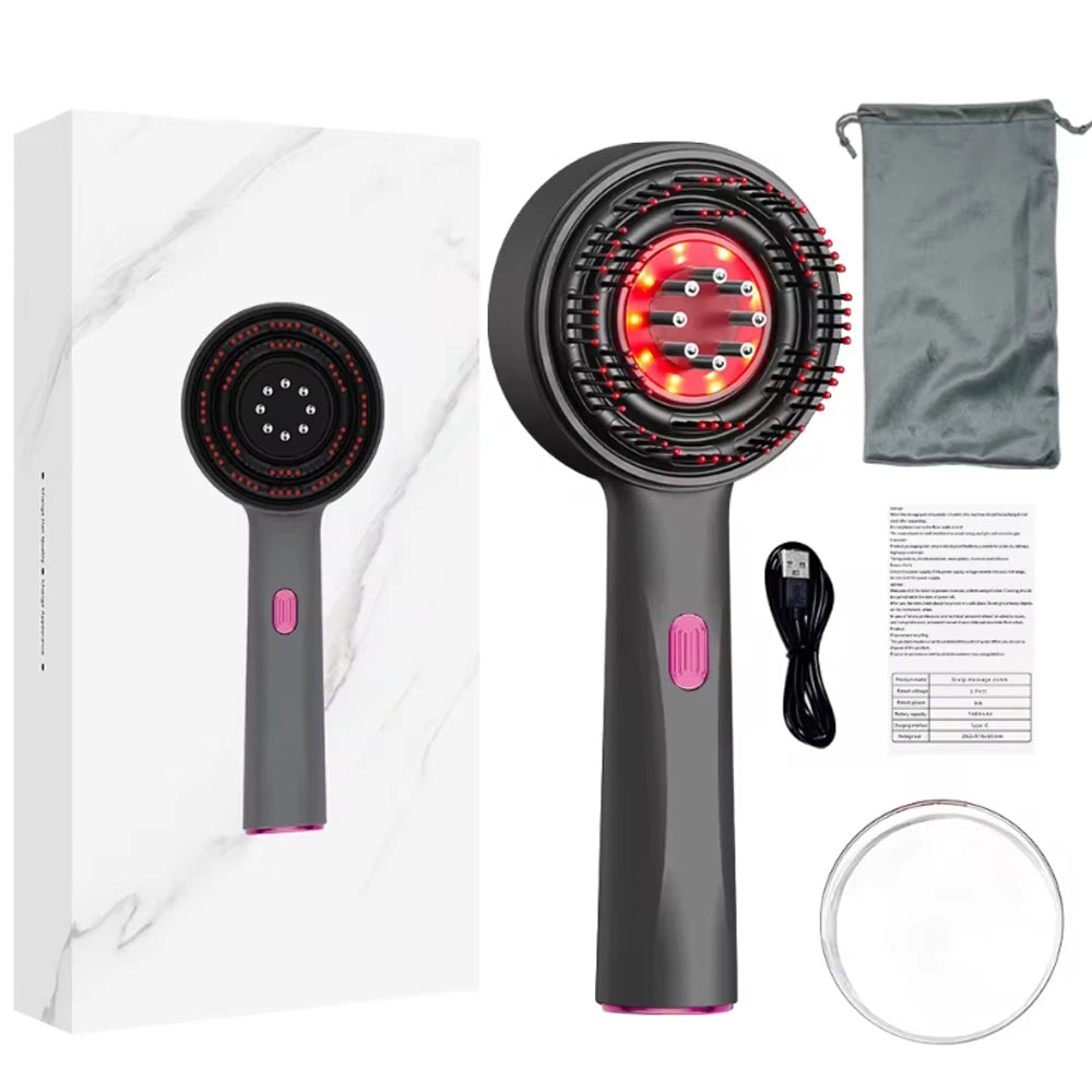 3 Modes Red Light Hair Therapy Comb
