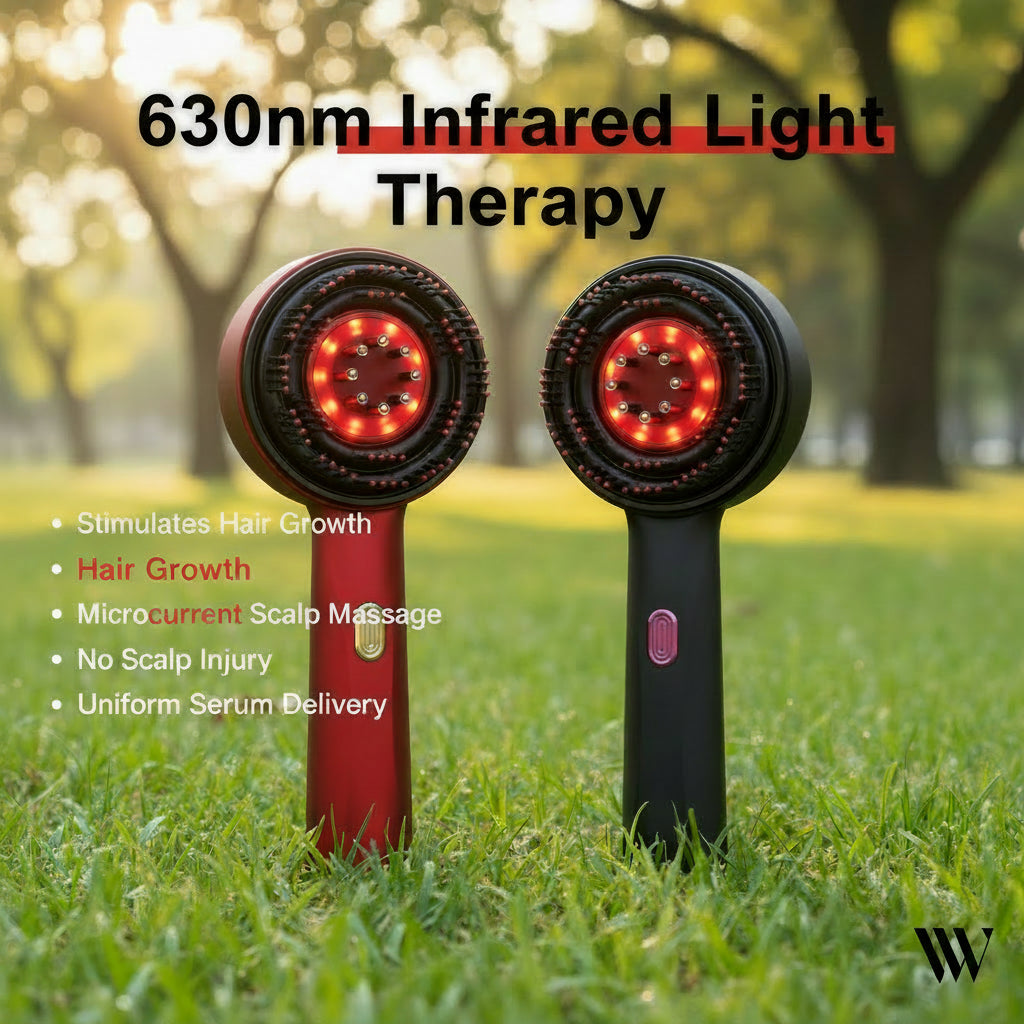 3 Modes Red Light Hair Therapy Comb