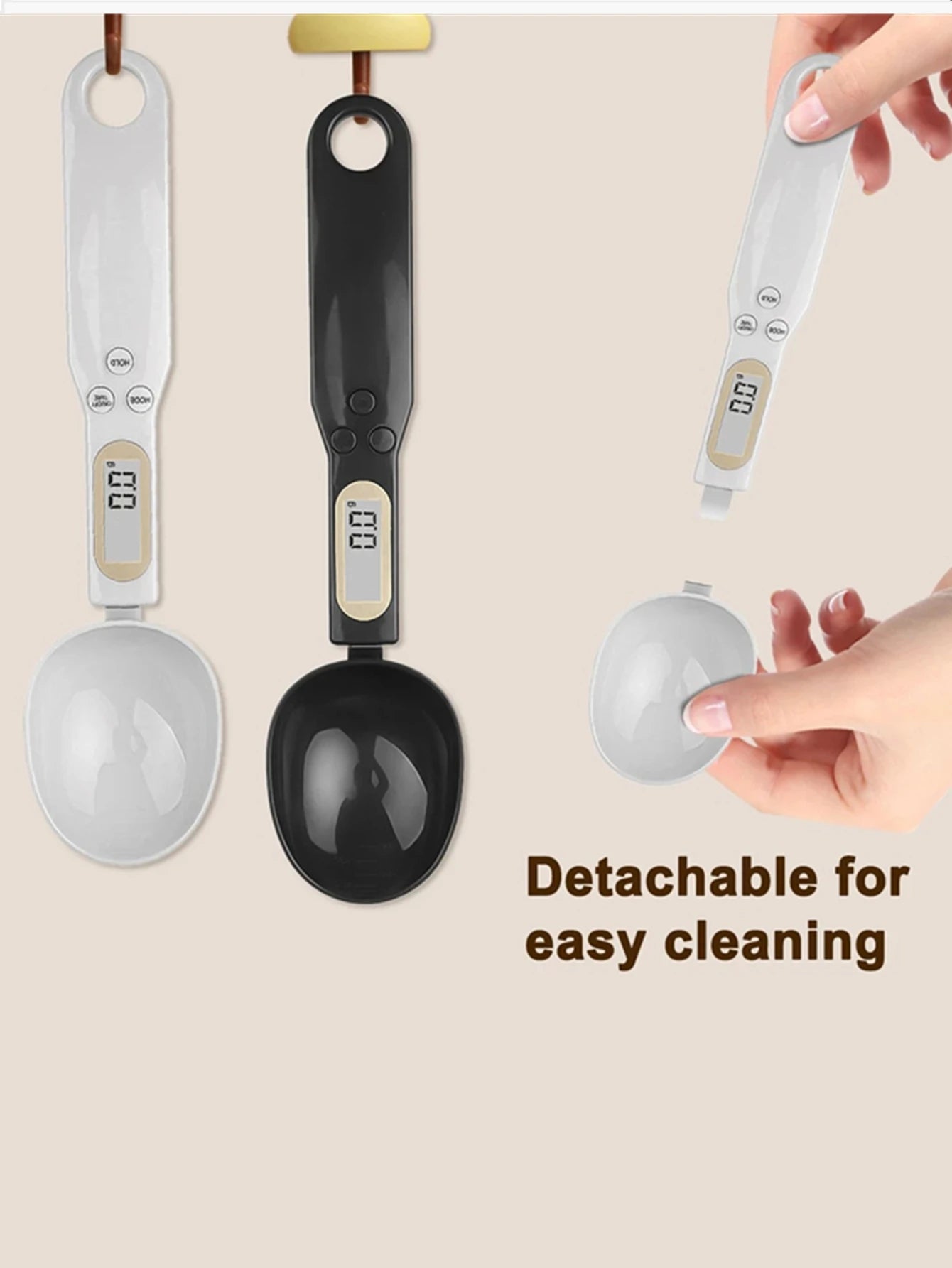 LCD Kitchen Scale Spoon