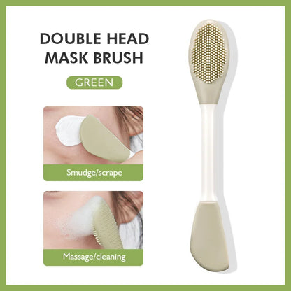 2-in-1 Silicone Facial Cleansing &amp; Mask Brush