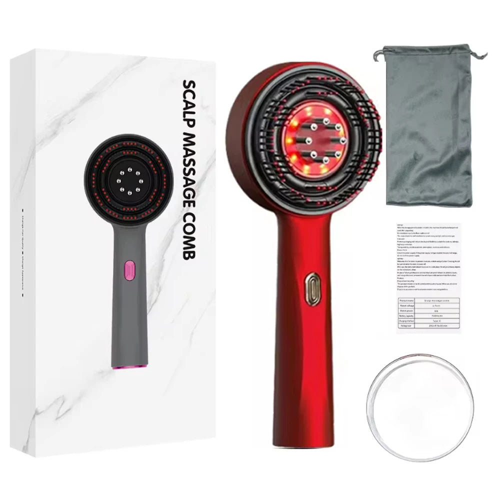 3 Modes Red Light Hair Therapy Comb
