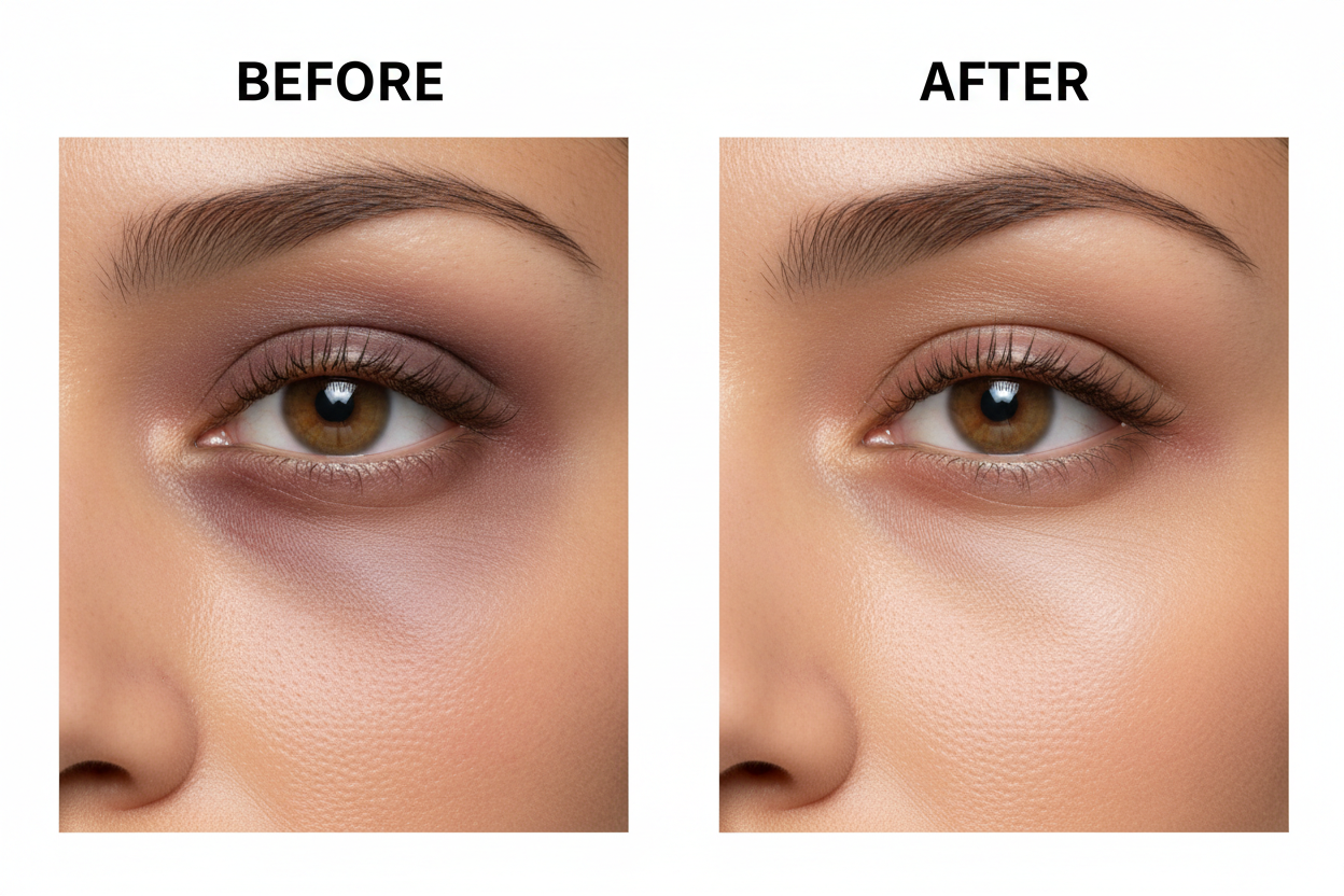 Before & After Eye Massager - Dramatic Results