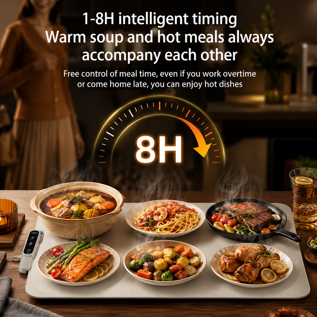 LEORAFY™ 8 in 1 SMART FOOD WARMING MAT